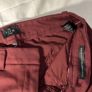 WHBM Purple-Red The Slim Ankle Pants